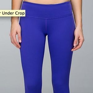 Lululemon wunder under crop